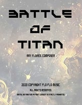 Battle of Titan Concert Band sheet music cover